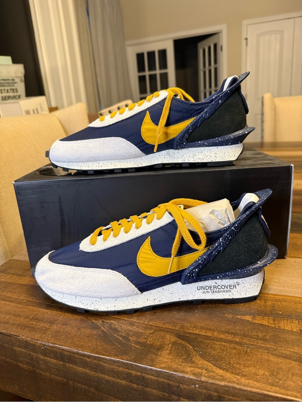 Nike Undercover x Daybreak Women’s Low Top Lace-Up Sneakers Obsidian CJ3295-400